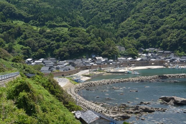 上大沢 間垣の里