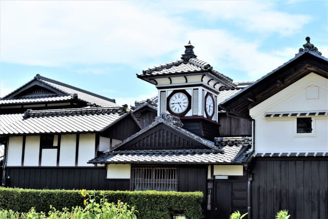 安芸市のシンボル 野良時計