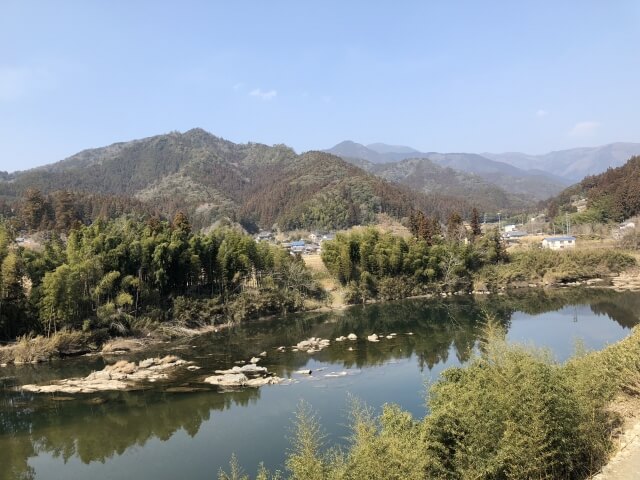 本山町の自然風景