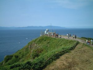 竜飛崎の風景
