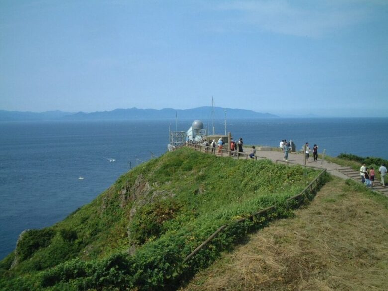 竜飛崎の風景