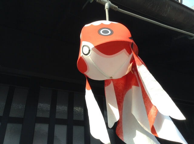 柳井市の伝統工芸 金魚提灯