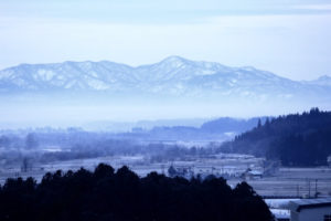 横手市の冬景色