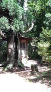 山刀伐峠のお宮 最上町