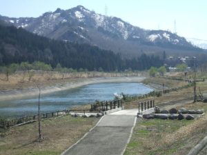 只見川の流れ