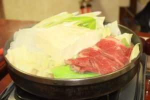 五戸町名物 馬肉鍋
