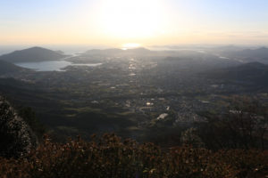 防府市の町並み