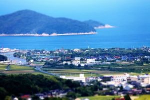 下関市の町並み