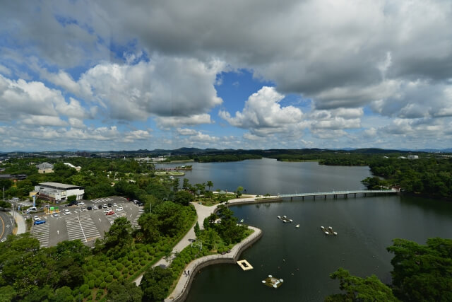 常盤公園 宇部市