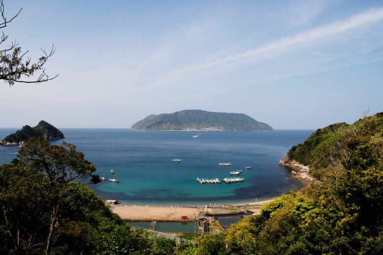 上関町 田ノ浦と祝島