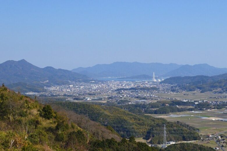 平生町の風景
