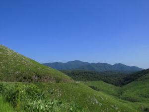 秋吉台の風景 美祢市