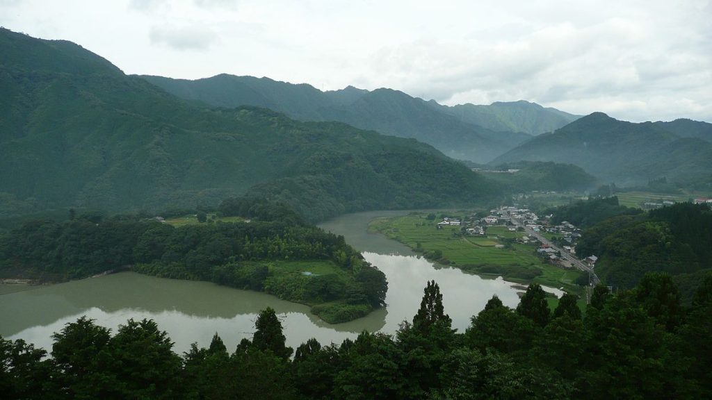 小丸川の流れ