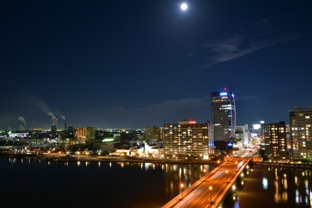 新潟市夜景