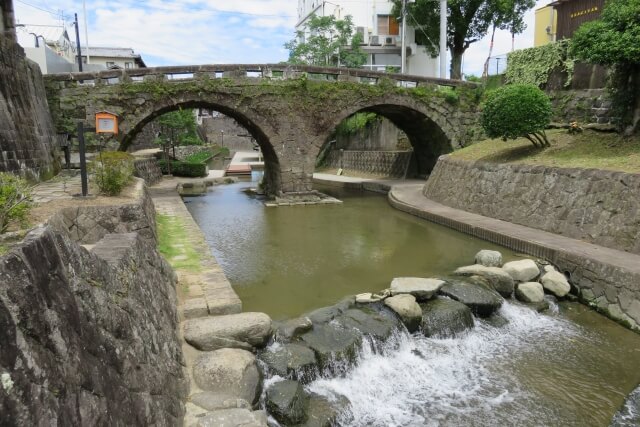 高瀬裏川の眼鏡橋