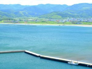 上ノ国町 日本海海岸の風景