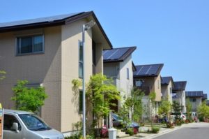 LPガスを導入している住宅
