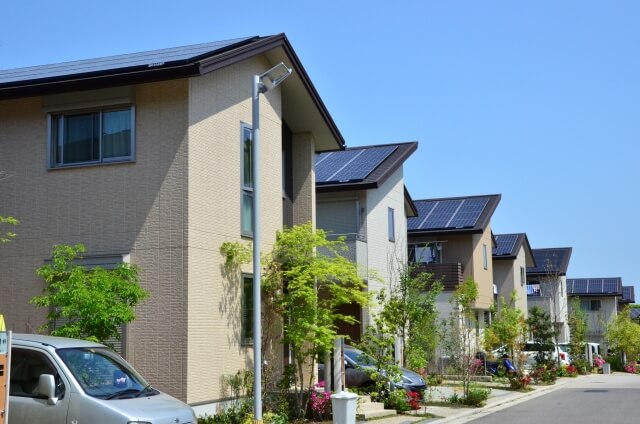 LPガスを導入している住宅
