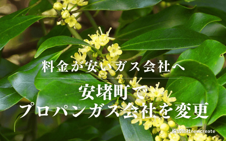 安堵町でプロパンガス会社を変更する