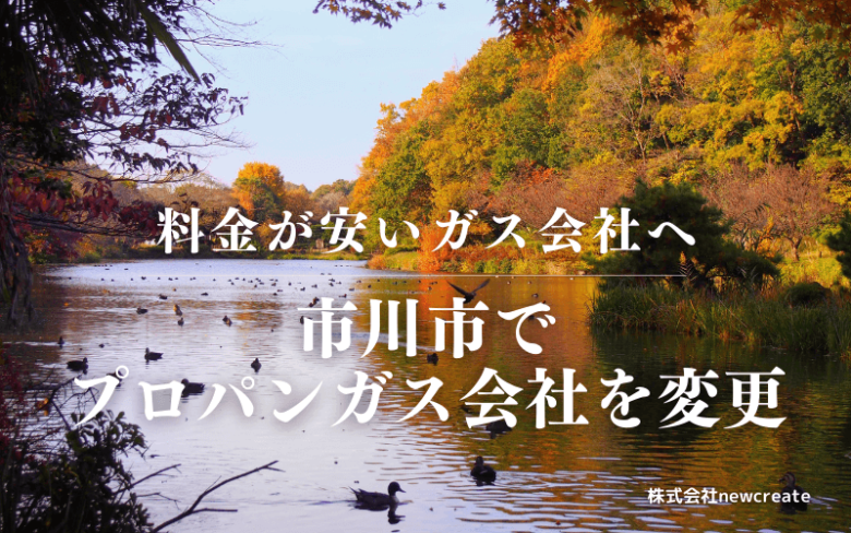 市川市でプロパンガス会社を変更する