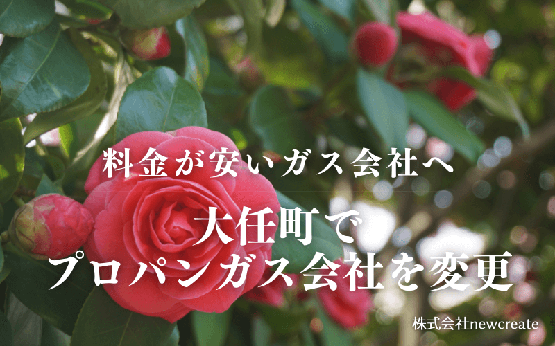 大任町でプロパンガス会社を変更する