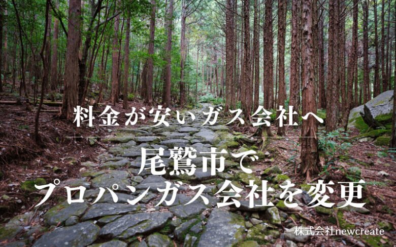 尾鷲市でプロパンガス会社を変更する