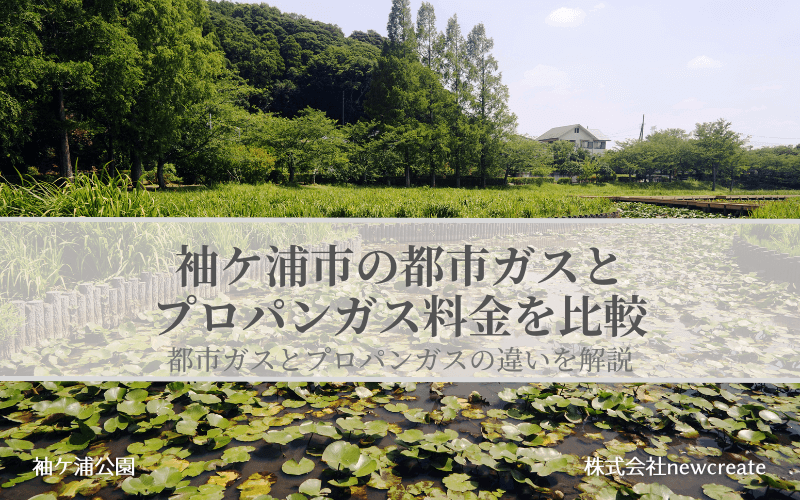 袖ケ浦市の都市ガスとプロパンガス料金を比較