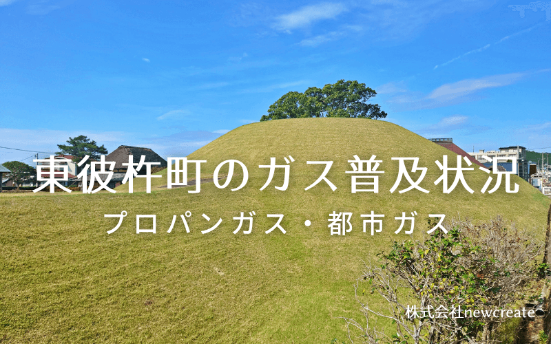 東彼杵町のプロパンガスと都市ガス普及状況