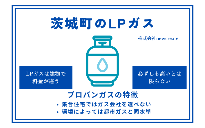 茨城町のプロパンガス情報