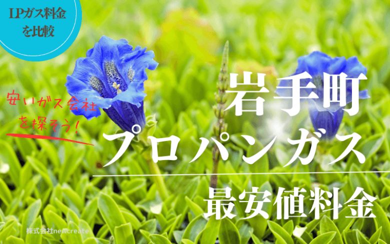 岩手県岩手郡岩手町のプロパンガス平均価格と最安値料金