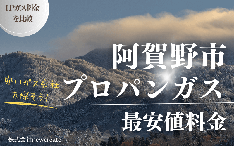 阿賀野市のプロパンガス料金