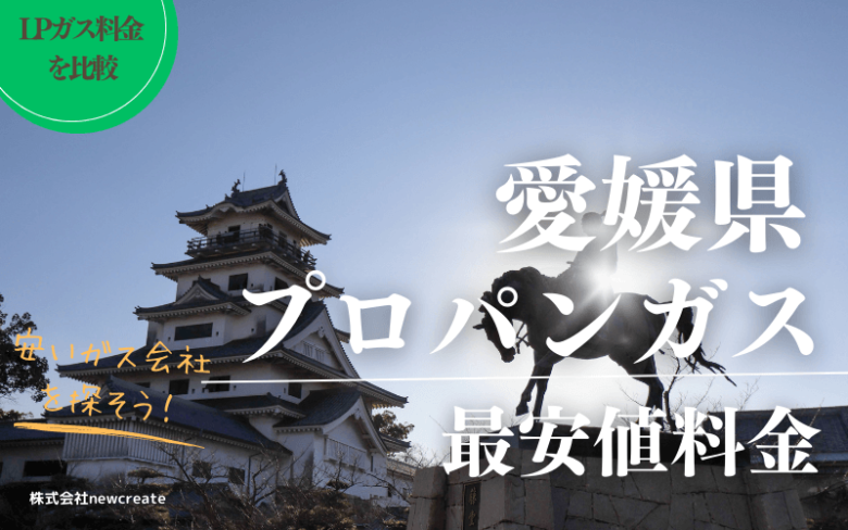 愛媛県のプロパンガス料金