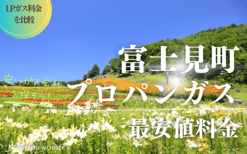 長野県富士見町のプロパンガス平均価格と最安値