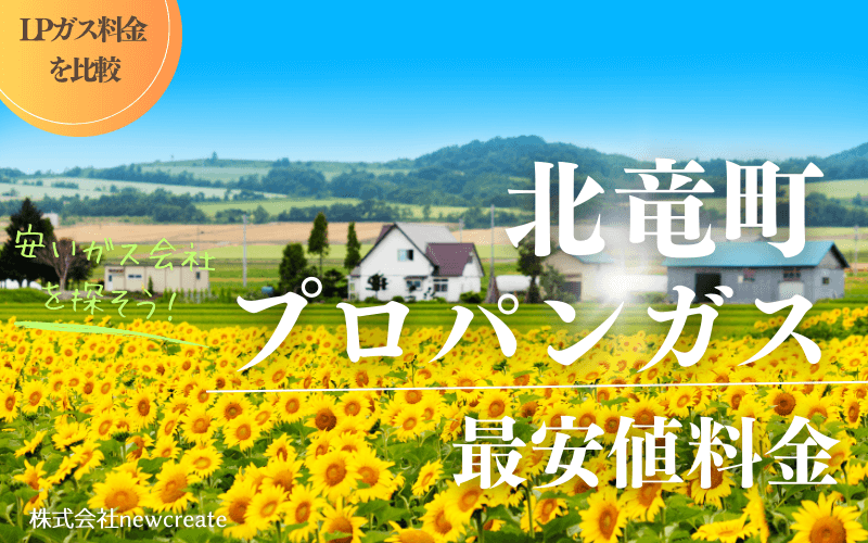 北竜町のプロパンガス平均価格と最安値料金