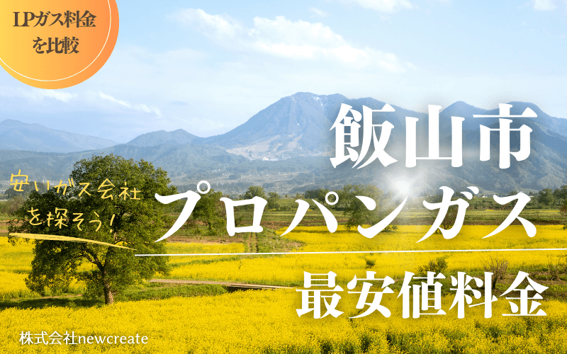 飯山市のプロパンガス平均価格と最安値料金