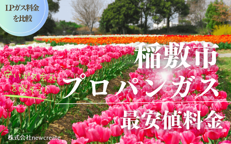 稲敷市のプロパンガス平均価格と最安値料金