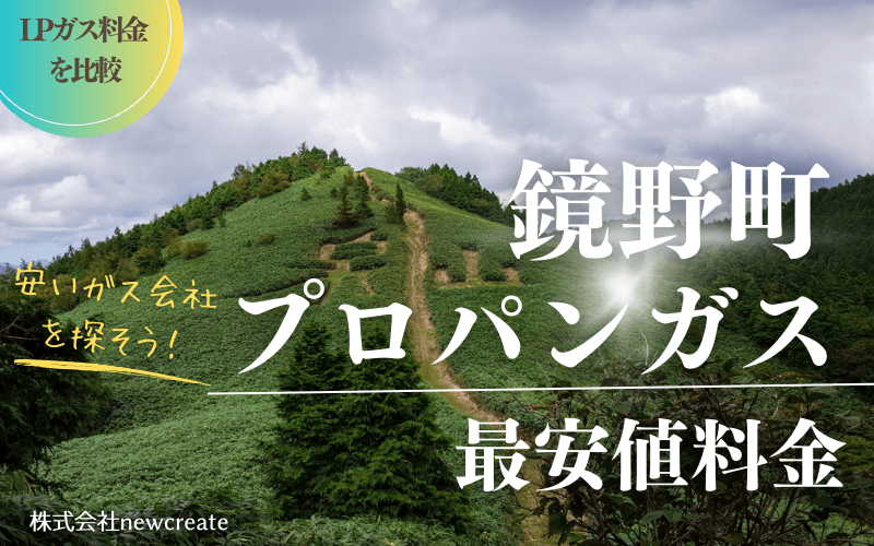 岡山県鏡野町のプロパンガス平均価格と最安値料金