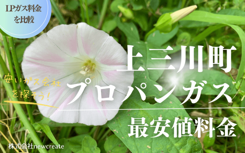 上三川町のプロパンガス平均価格と最安値料金