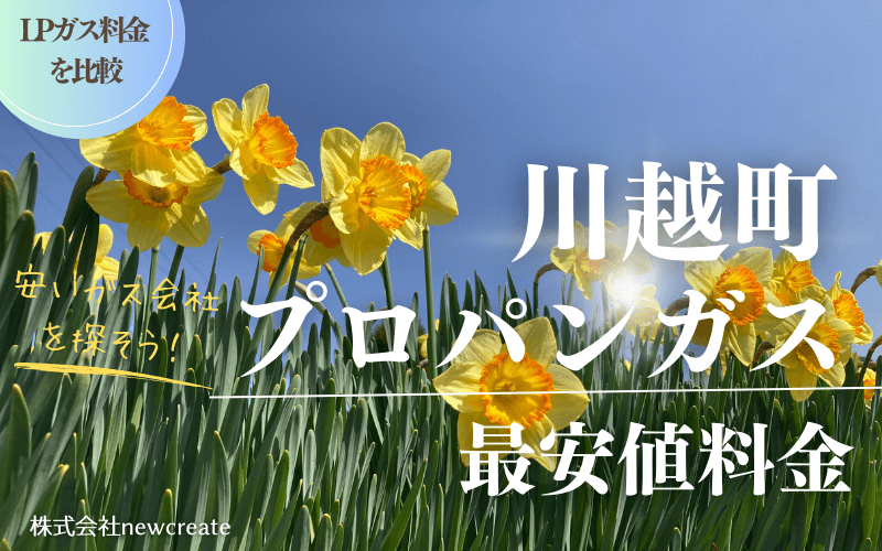 三重県川越町のプロパンガス平均価格と最安値料金