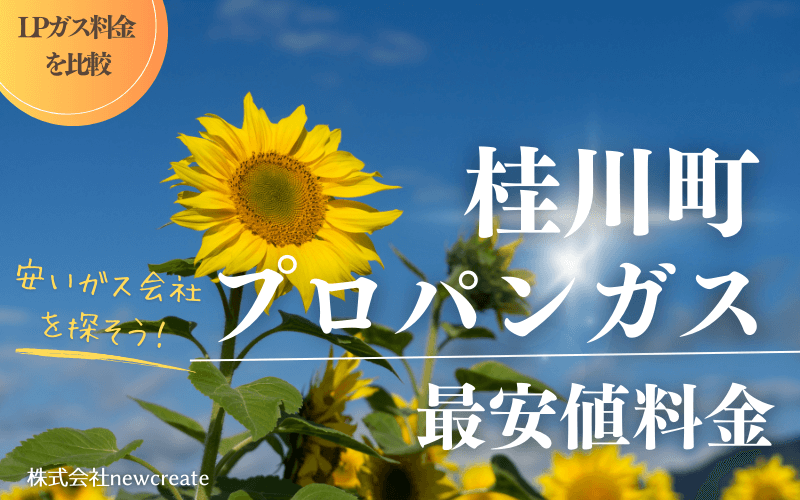 福岡県桂川町のプロパンガス平均価格と最安値料金