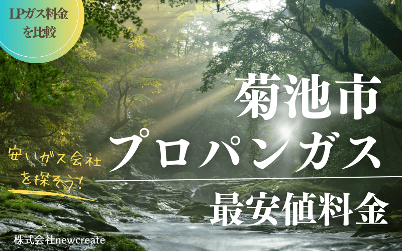 菊池市のプロパンガス料金