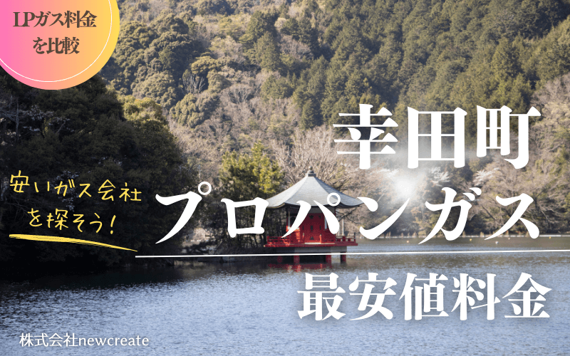 愛知県幸田町のプロパンガス平均価格と最安値料金