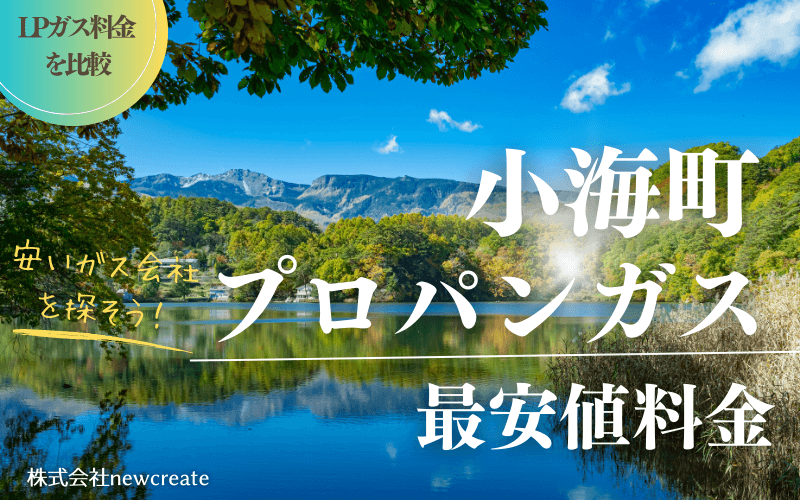 長野県小海町のプロパンガス平均価格と最安値料金