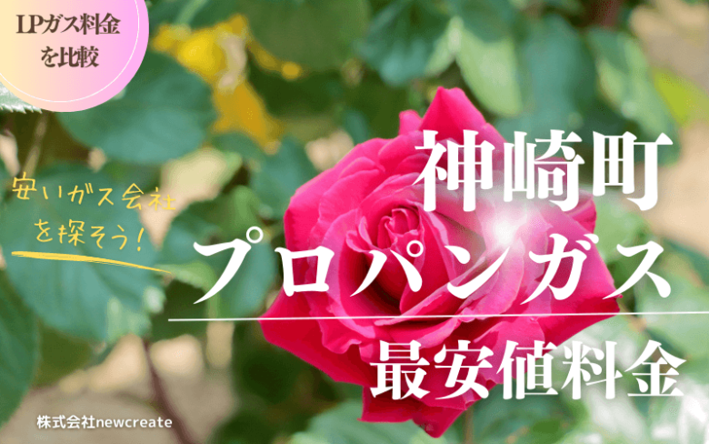 神崎町のプロパンガス平均価格と最安値料金