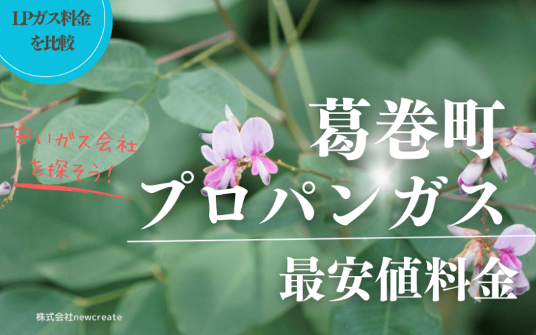 岩手県岩手郡葛巻町のプロパンガス平均価格と最安値料金