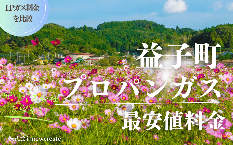 益子町のプロパンガス平均価格と最安値料金