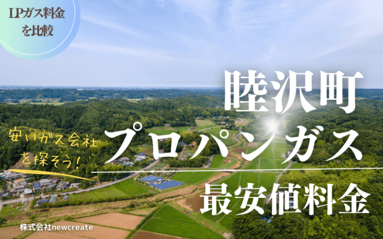 睦沢町のプロパンガス平均価格と最安値料金