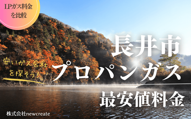 長井市のプロパンガス料金