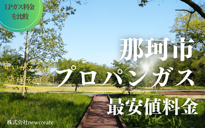 那珂市のプロパンガス平均価格と最安値料金