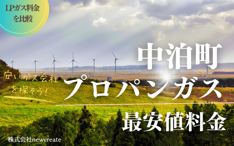 青森県中泊町のプロパンガス平均価格と最安値料金